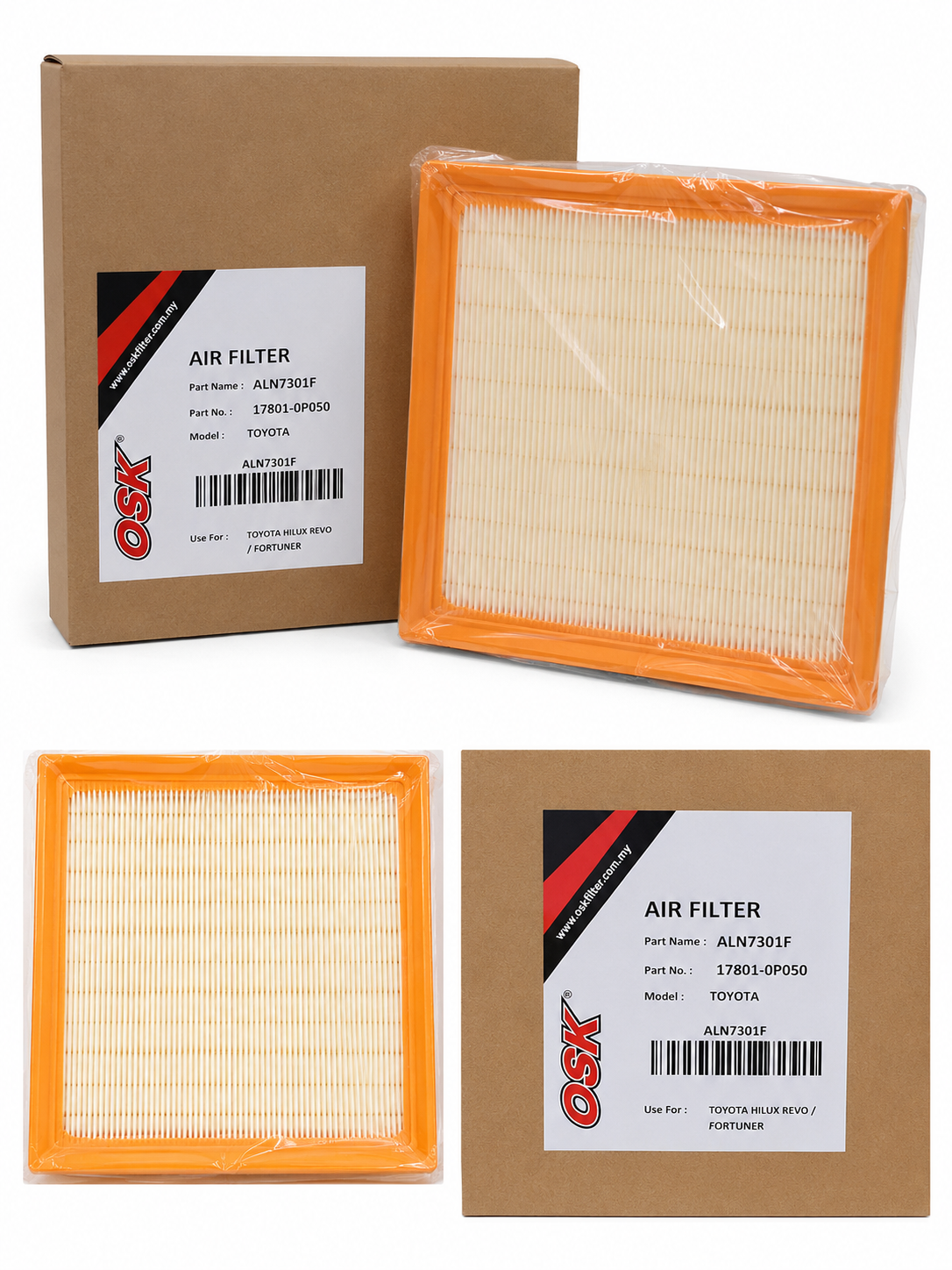 Filtre à Air OSK ALN7301F – Équivalent Toyota 17801-0P050
