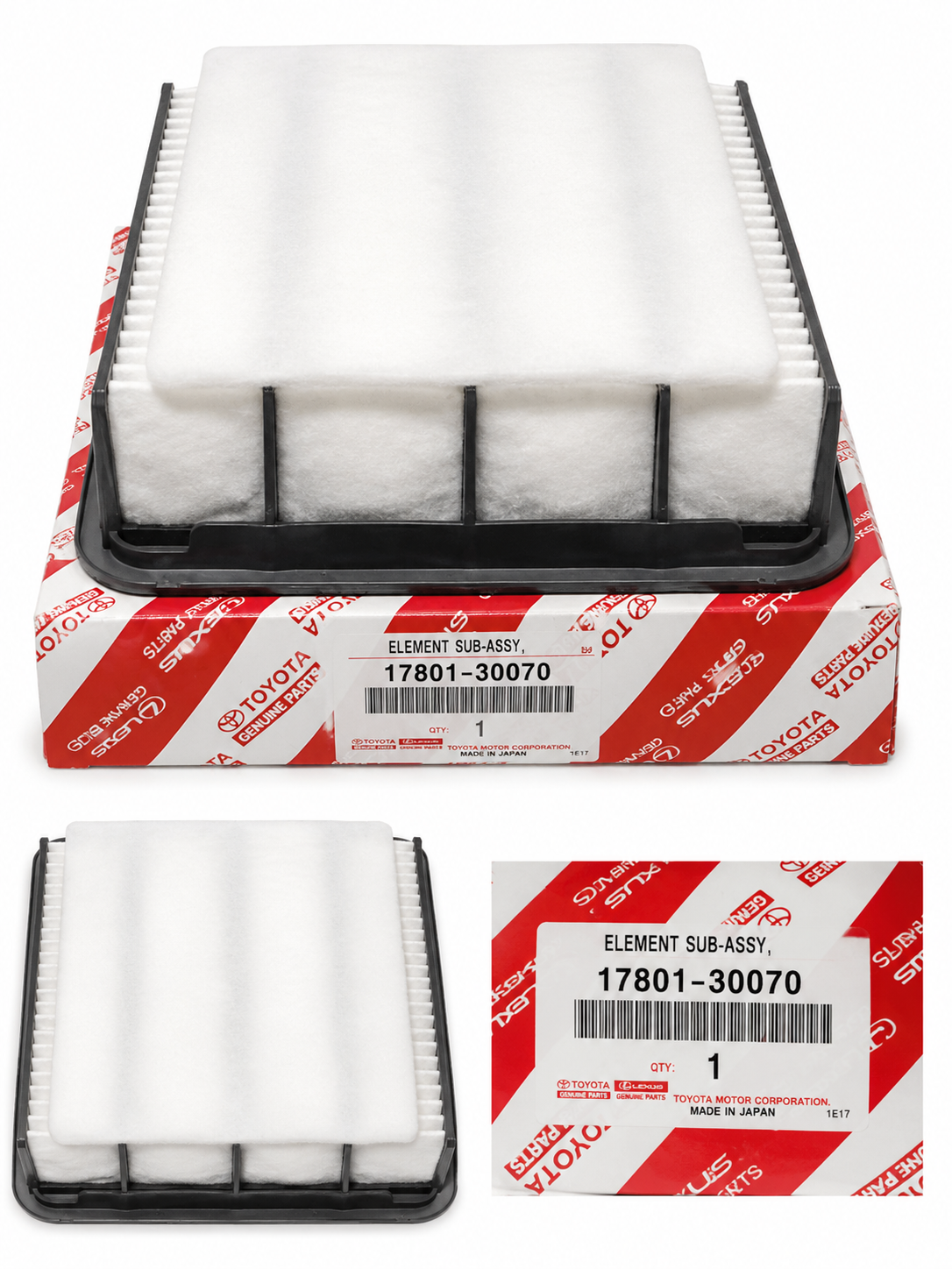 Filtre à Air Toyota Lexus 17801-30070 d’Origine – Protection et Performance Moteur