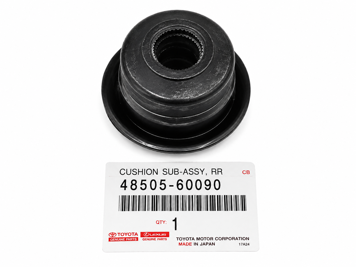 Toyota Cushion Sub-Assy RR 48505-60090,Coussinet de suspension arrière d’origine Toyota / Lexus référence 48505-60090