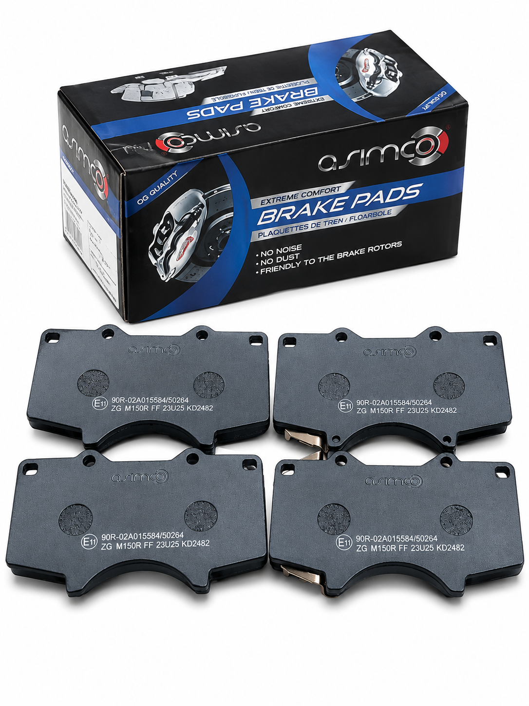 Plaquettes de Frein Asimco KD2482