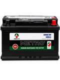 Batterie Powertech DIN80 MF 58043 – Batterie Automobile Sans Entretien Haute Performanc