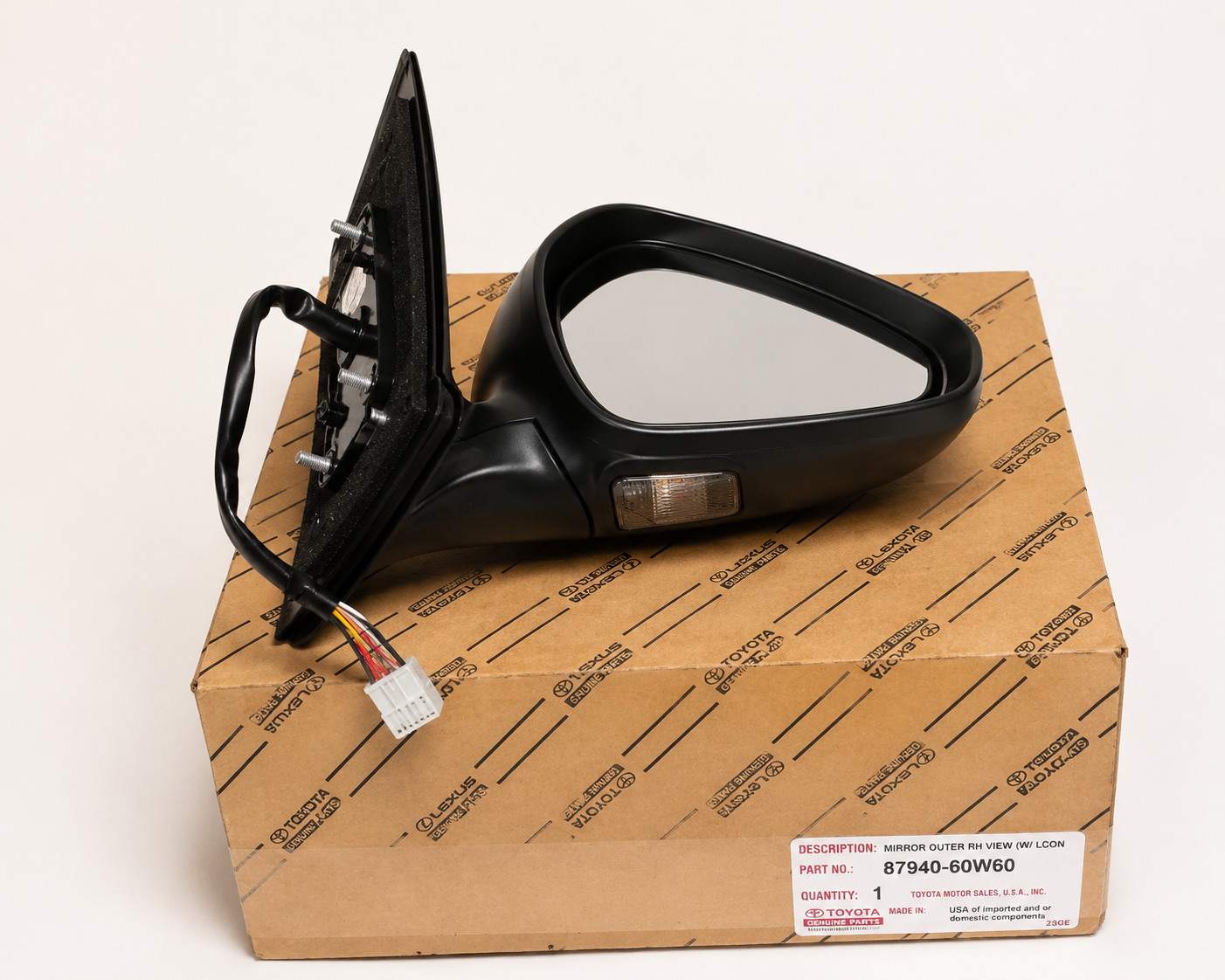 Rétroviseur Extérieur Droit Toyota 87940-60W60 – Pièce d’Origine OEM