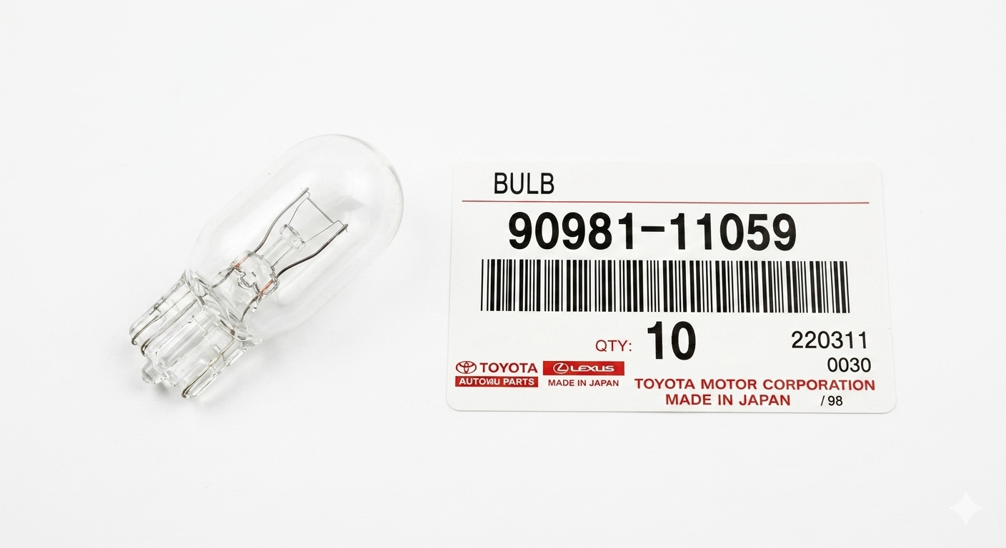 Ampoule Toyota / Lexus 90981-11059 – Pièce d’Origine OEM