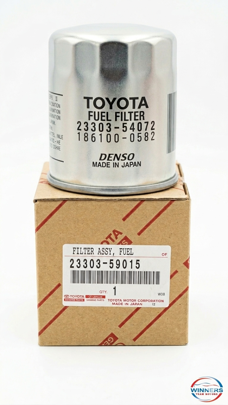 Filtre à Carburant Toyota 23303-59015 – Filtration Haute Performance pour Moteur Diesel