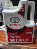 TOYOTA MOTOR OIL 5W30 SN (4LTR)