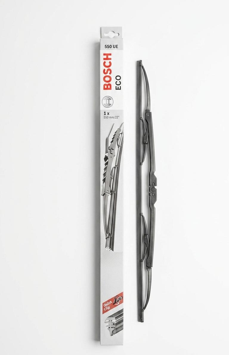 Bosch Balai d’Essuie-Glace Bosch ECO 550 UE – 550 mm / 22” Performance et Fiabilité