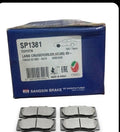 Plaquettes de Frein Hi-Q SP1381 Toyota Land Cruiser 2008- | Qualité OEM Premium