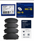 Plaquettes de Frein Avant Hi-Q SP2077 pour Toyota Hiace IV Bus LH1 1995+