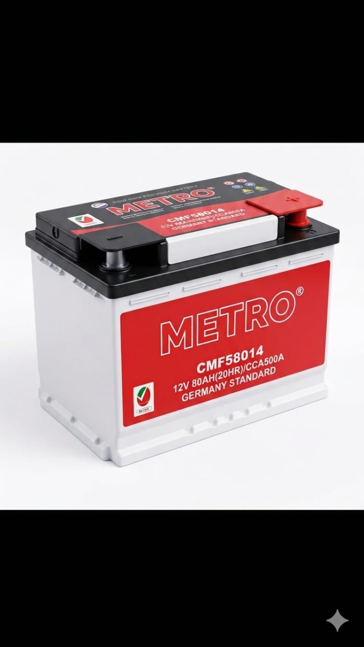 Batterie Automobile METRO CMF58014 12V 80AH 500A