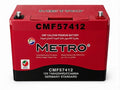 Batterie Auto METRO CMF57412 12V 74AH 680A – Haute Performance Sans Entretien